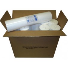 Fortress Filtration Qty(6) Sediment 20 Micron 20" x 4.5" Water Filters RO/Cartridges/Big Blue/WVO Bulk Pack Case / Wholesale Pricing - B0761VNJ47